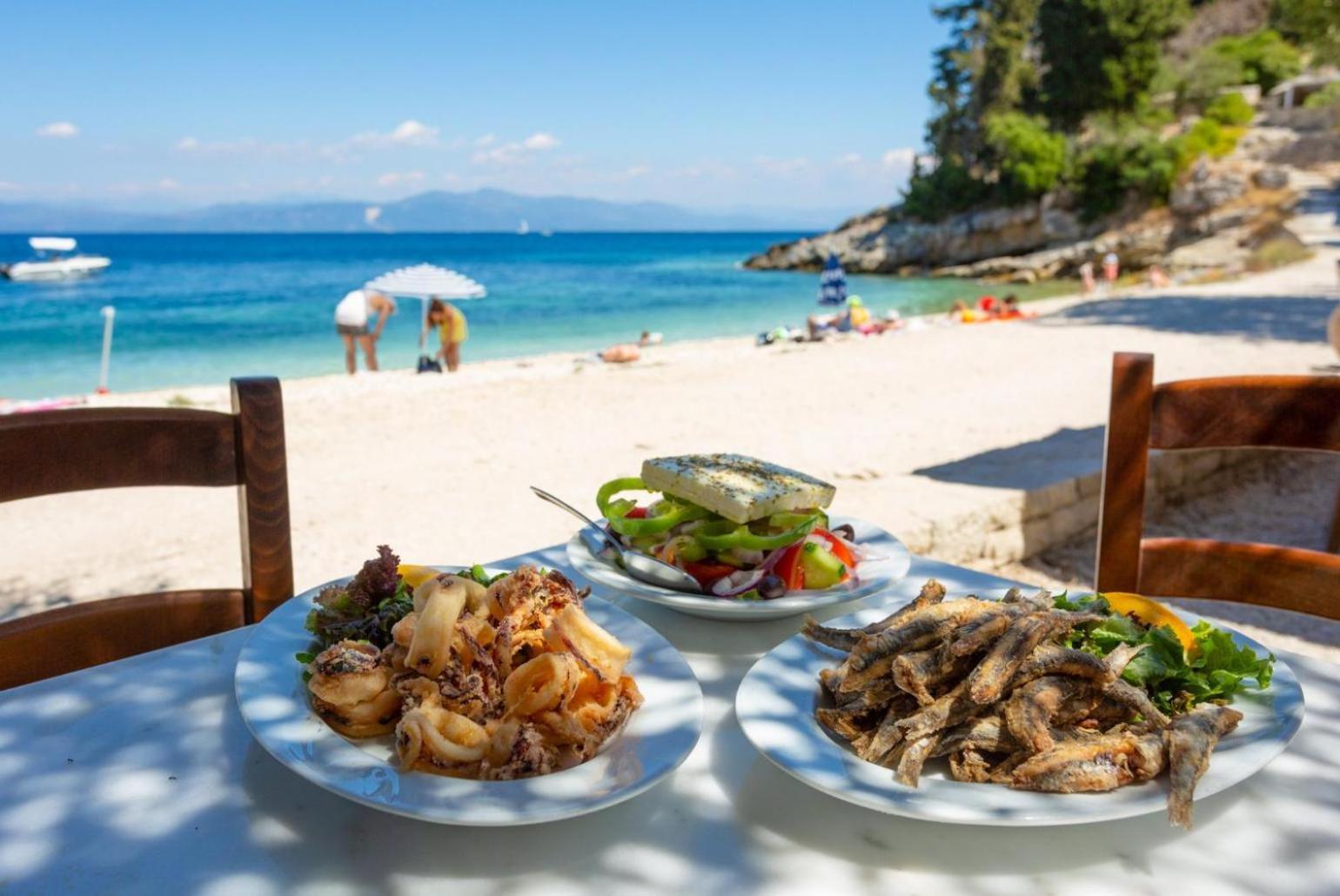Dolphin Villa 1 Porto Ozias Екстер'єр фото
