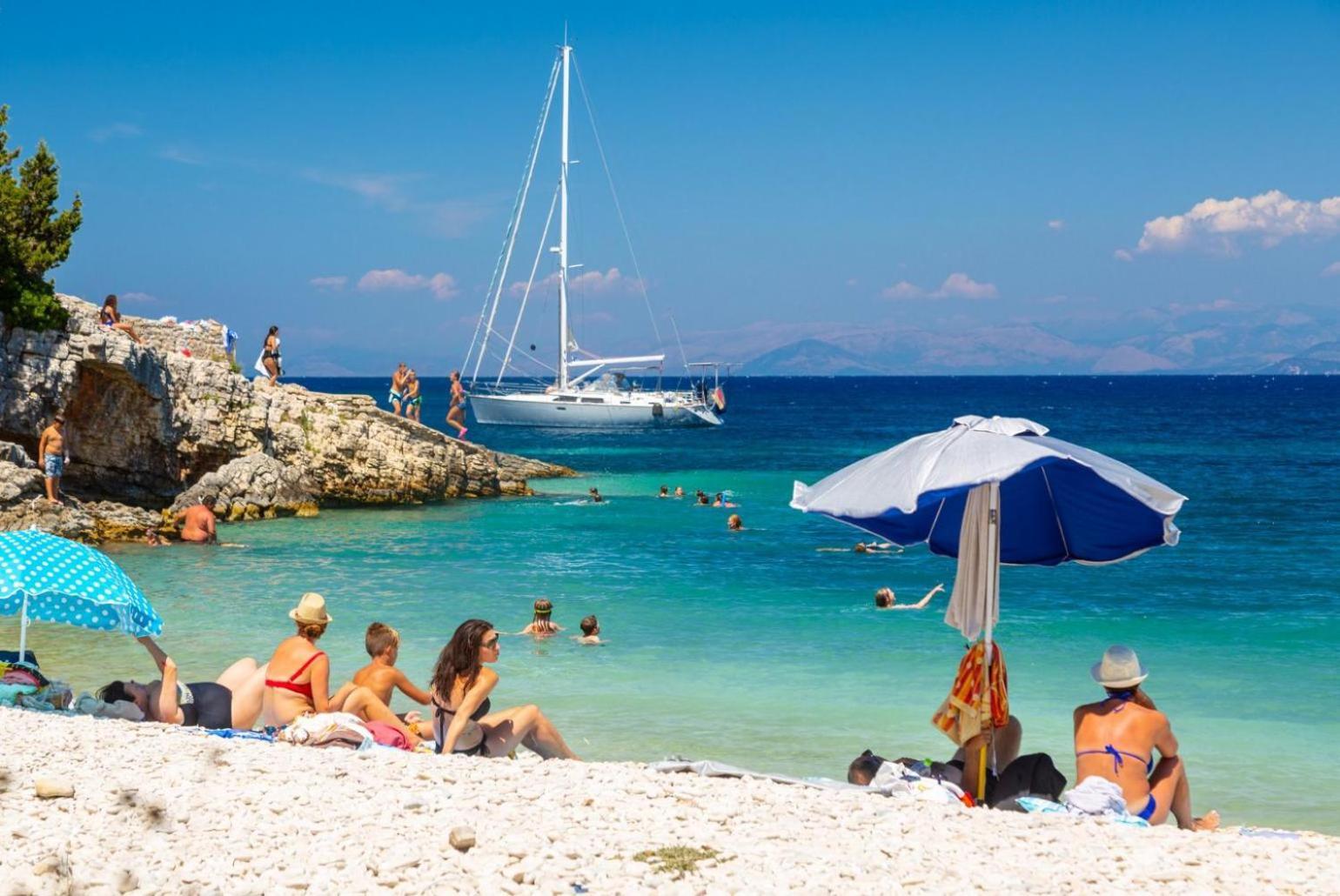 Dolphin Villa 1 Porto Ozias Екстер'єр фото
