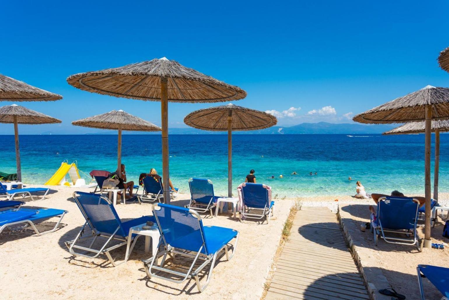 Dolphin Villa 1 Porto Ozias Екстер'єр фото