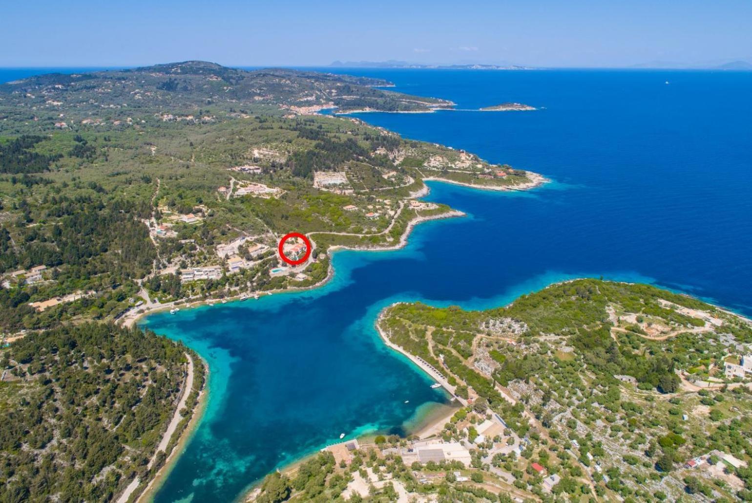 Dolphin Villa 1 Porto Ozias Екстер'єр фото