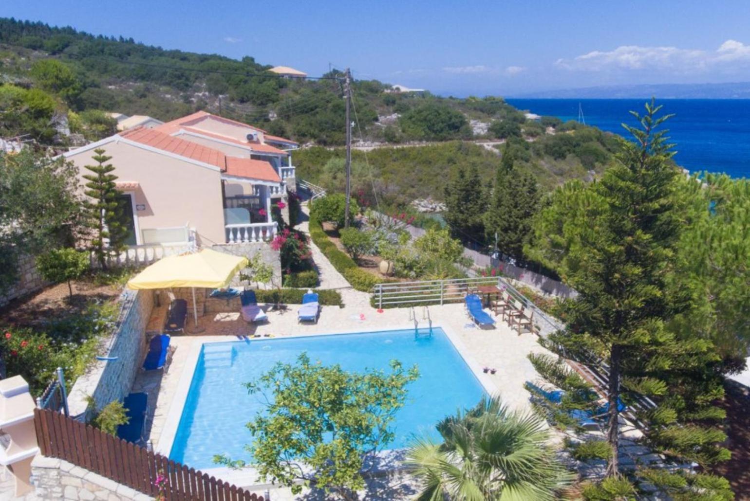 Dolphin Villa 1 Porto Ozias Екстер'єр фото